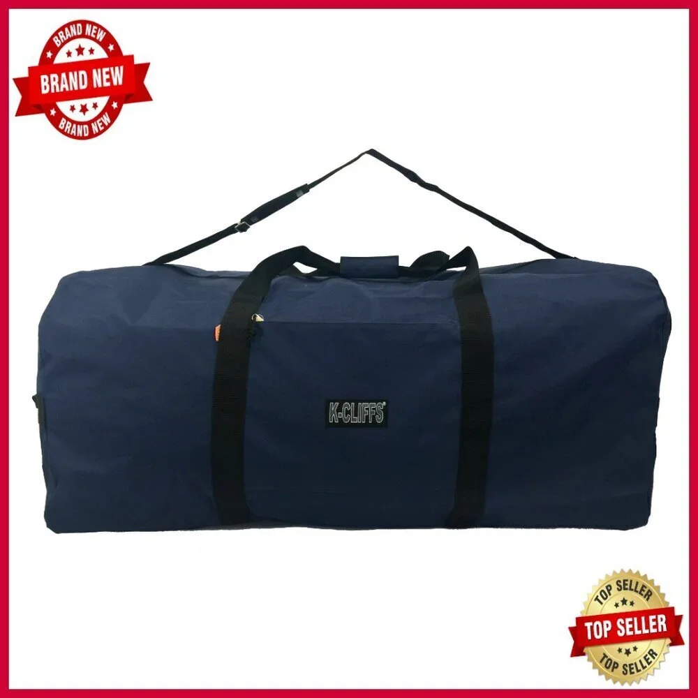 Large Heavy Duty Cargo Duffel Bag for Sports Gear Travel Equipment